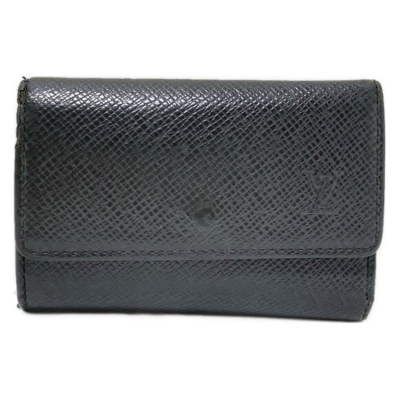 Auth LOUIS VUITTON Multicles 6 M30532 Ardoise Taiga - CA1003 Key Case - Picture 2 of 12